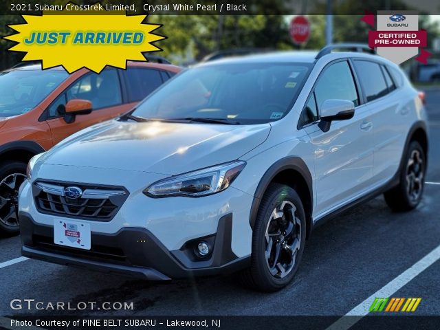 2021 Subaru Crosstrek Limited in Crystal White Pearl