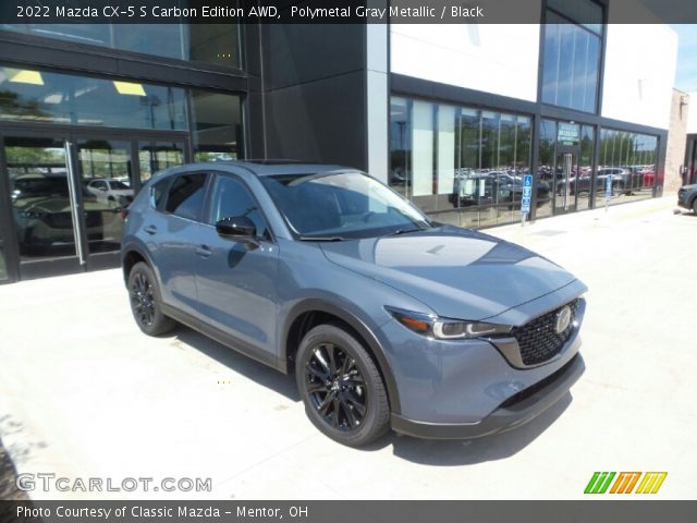 2022 Mazda CX-5 S Carbon Edition AWD in Polymetal Gray Metallic