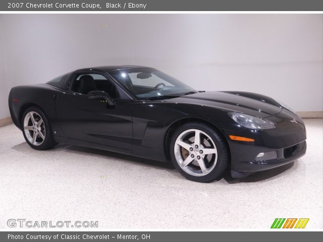 2007 Chevrolet Corvette Coupe in Black