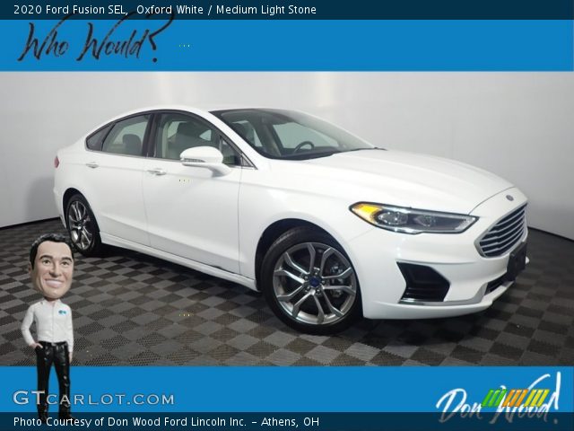 2020 Ford Fusion SEL in Oxford White