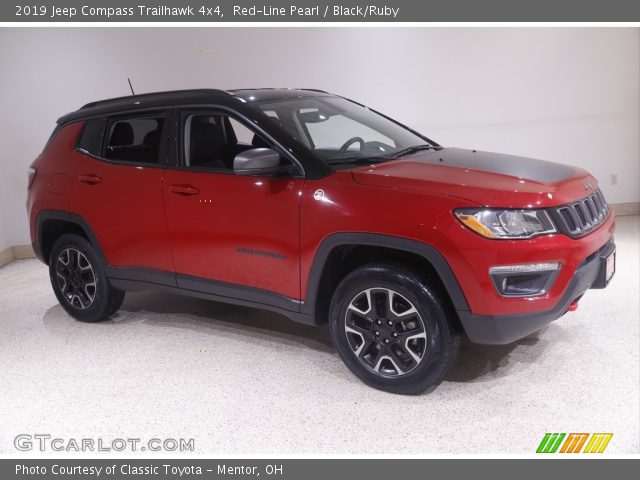 2019 Jeep Compass Trailhawk 4x4 in Red-Line Pearl