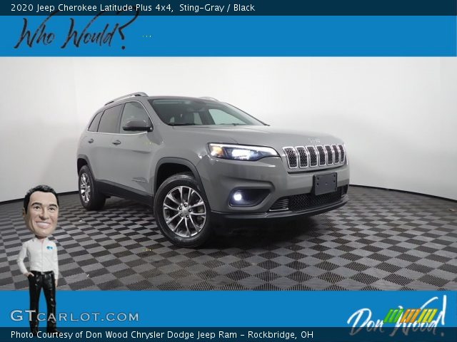 2020 Jeep Cherokee Latitude Plus 4x4 in Sting-Gray