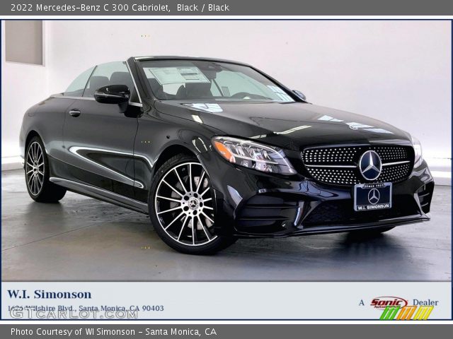 2022 Mercedes-Benz C 300 Cabriolet in Black