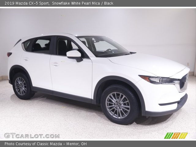 2019 Mazda CX-5 Sport in Snowflake White Pearl Mica