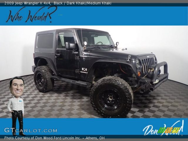 2009 Jeep Wrangler X 4x4 in Black