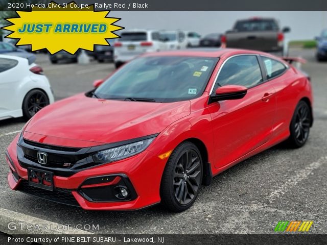 2020 Honda Civic Si Coupe in Rallye Red