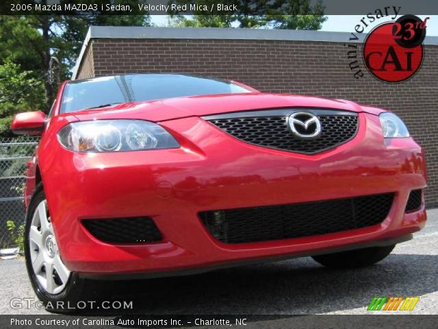 2006 Mazda MAZDA3 i Sedan in Velocity Red Mica