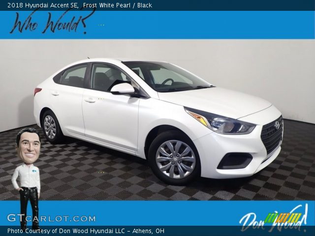 2018 Hyundai Accent SE in Frost White Pearl