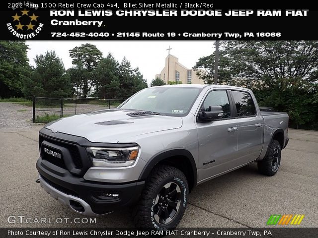 2022 Ram 1500 Rebel Crew Cab 4x4 in Billet Silver Metallic