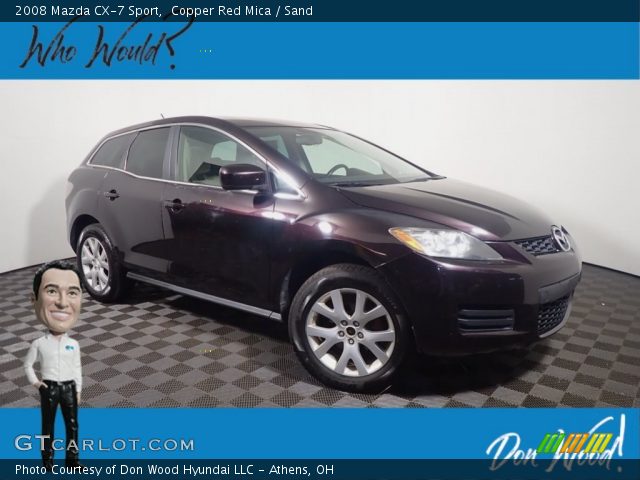 2008 Mazda CX-7 Sport in Copper Red Mica