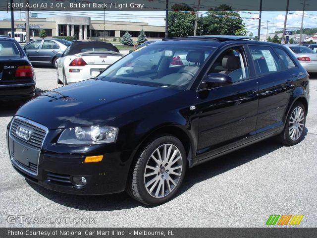 2008 Audi A3 2.0T in Brilliant Black