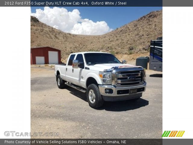2012 Ford F350 Super Duty XLT Crew Cab 4x4 in Oxford White