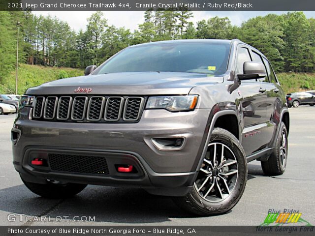 2021 Jeep Grand Cherokee Trailhawk 4x4 in Granite Crystal Metallic