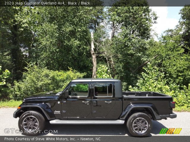 2020 Jeep Gladiator Overland 4x4 in Black