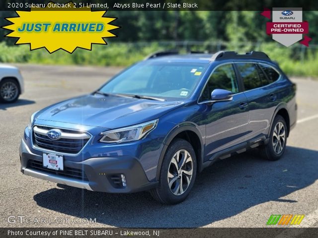 2020 Subaru Outback 2.5i Limited in Abyss Blue Pearl