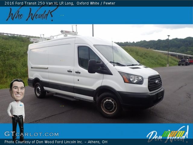 2016 Ford Transit 250 Van XL LR Long in Oxford White