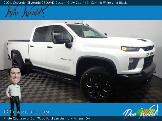2021 Chevrolet Silverado 2500HD Custom Crew Cab 4x4 in Summit White