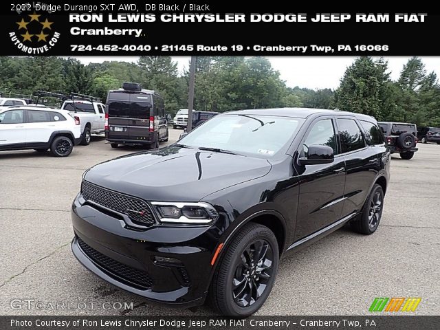 2022 Dodge Durango SXT AWD in DB Black