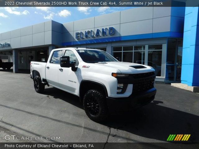2022 Chevrolet Silverado 2500HD Work Truck Crew Cab 4x4 in Summit White