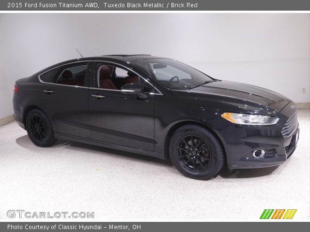 2015 Ford Fusion Titanium AWD in Tuxedo Black Metallic