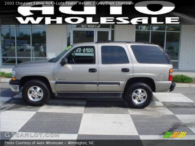 2003 Chevrolet Tahoe 4x4 in Light Pewter Metallic