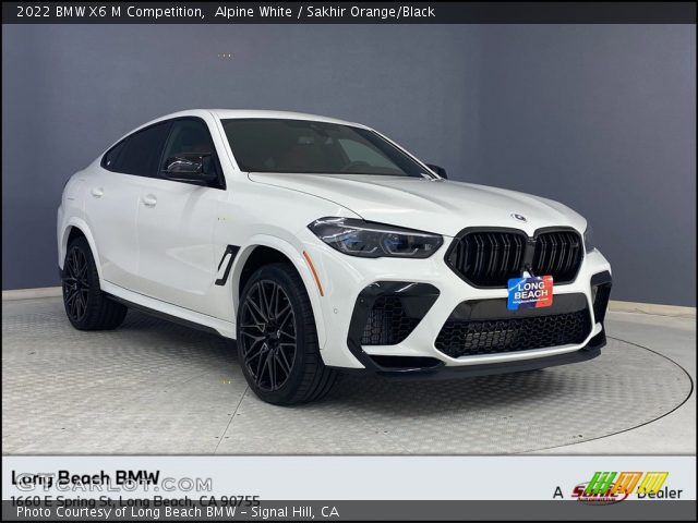 2022 BMW X6 M Competition in Alpine White