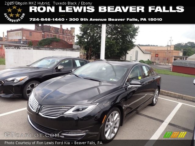 2015 Lincoln MKZ Hybrid in Tuxedo Black