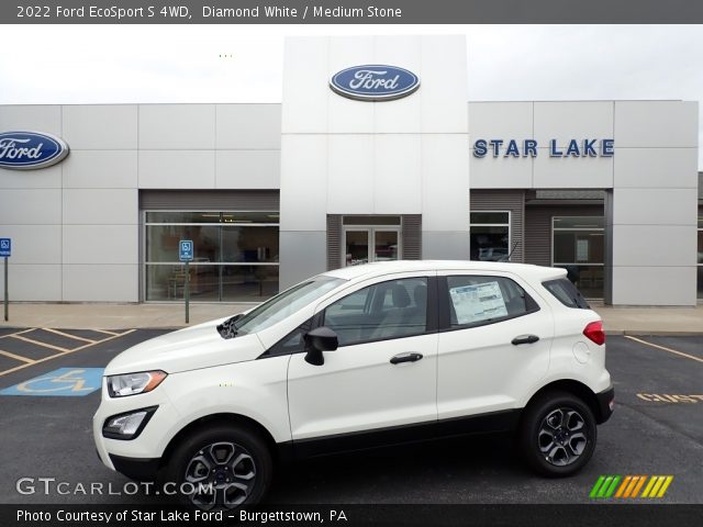 2022 Ford EcoSport S 4WD in Diamond White