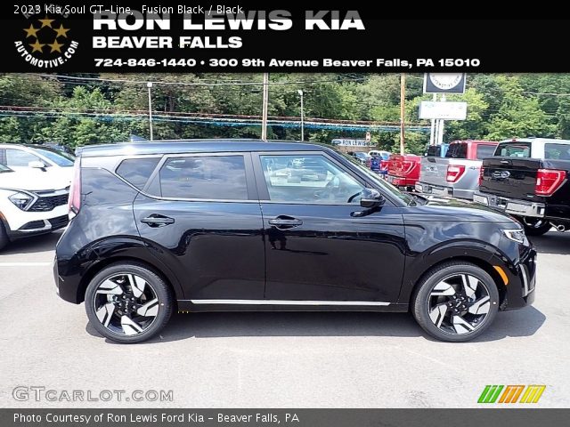 2023 Kia Soul GT-Line in Fusion Black