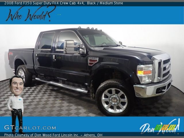 2008 Ford F350 Super Duty FX4 Crew Cab 4x4 in Black