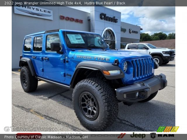 2022 Jeep Wrangler Unlimited High Tide 4x4 in Hydro Blue Pearl