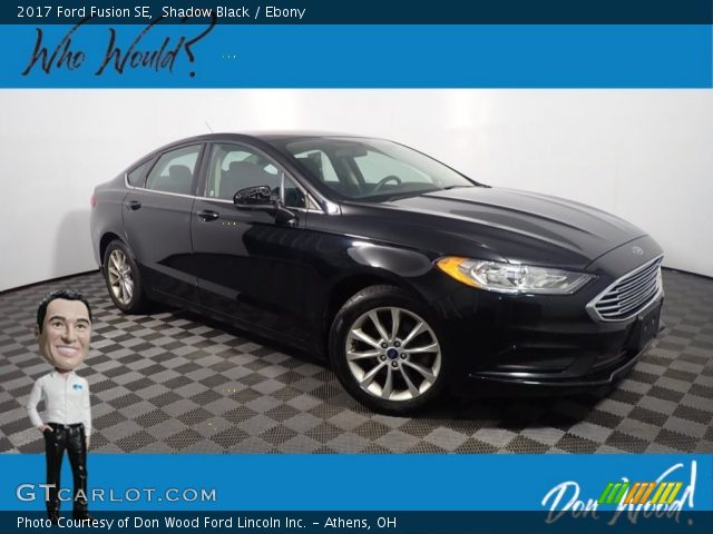 2017 Ford Fusion SE in Shadow Black