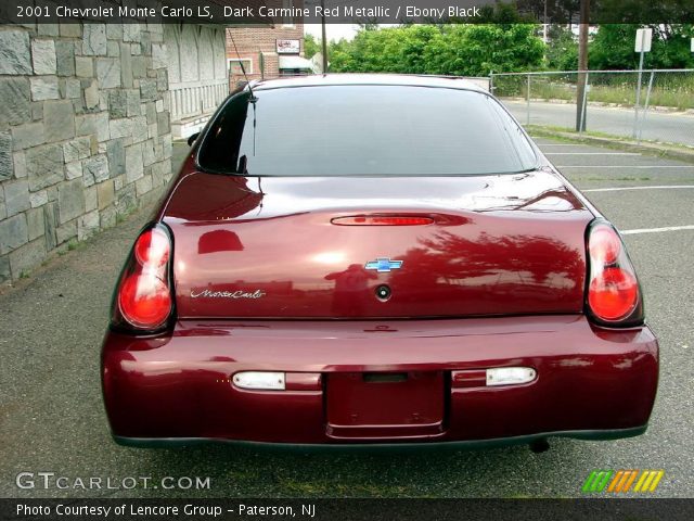 2001 Chevrolet Monte Carlo LS in Dark Carmine Red Metallic