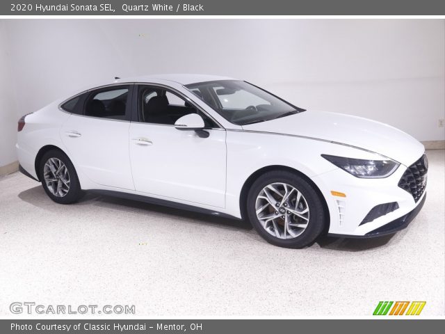2020 Hyundai Sonata SEL in Quartz White