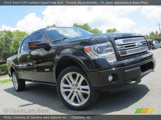 2013 Ford F150 Limited SuperCrew 4x4 in Tuxedo Black Metallic