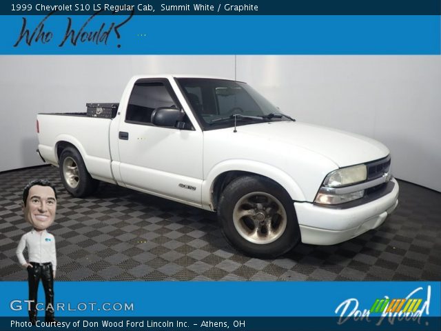 1999 Chevrolet S10 LS Regular Cab in Summit White