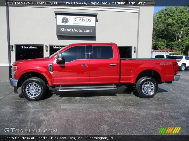 2022 Ford F250 Super Duty XLT Crew Cab 4x4 in Rapid Red