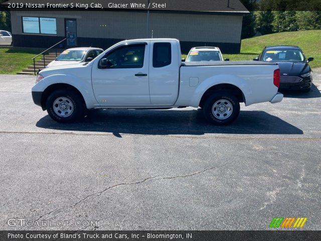 2019 Nissan Frontier S King Cab in Glacier White