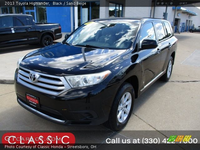 2013 Toyota Highlander  in Black