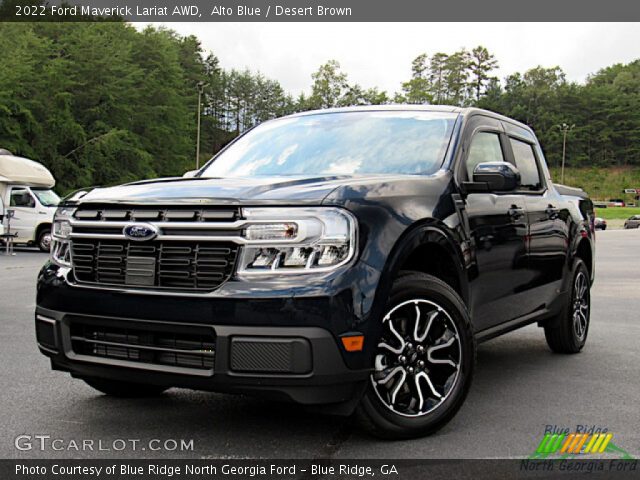 2022 Ford Maverick Lariat AWD in Alto Blue