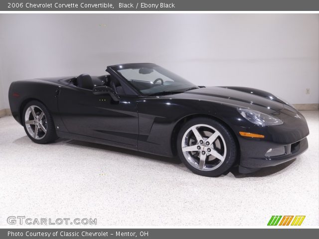 2006 Chevrolet Corvette Convertible in Black