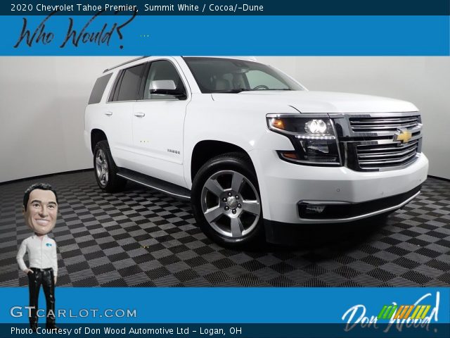 2020 Chevrolet Tahoe Premier in Summit White