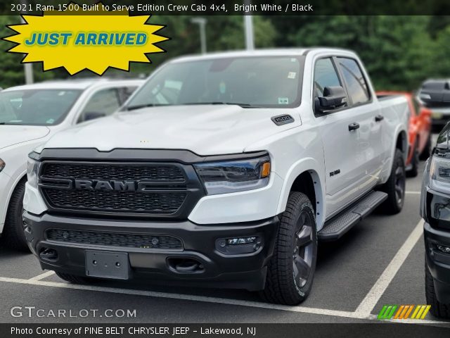 2021 Ram 1500 Built to Serve Edition Crew Cab 4x4 in Bright White