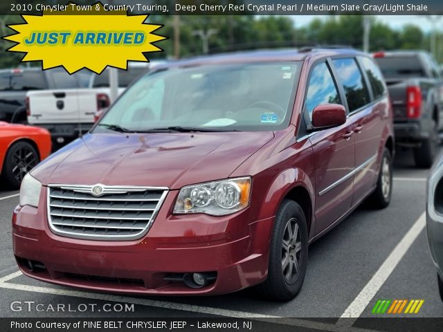 2010 Chrysler Town & Country Touring in Deep Cherry Red Crystal Pearl
