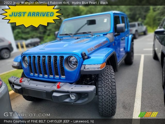 2022 Jeep Wrangler Unlimited Rubicon 4x4 in Hydro Blue Pearl