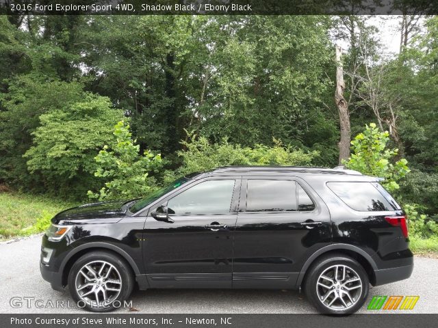 2016 Ford Explorer Sport 4WD in Shadow Black