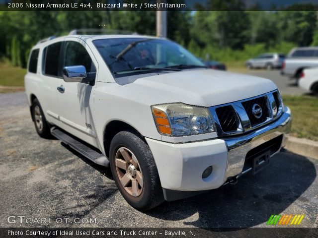 2006 Nissan Armada LE 4x4 in Blizzard White