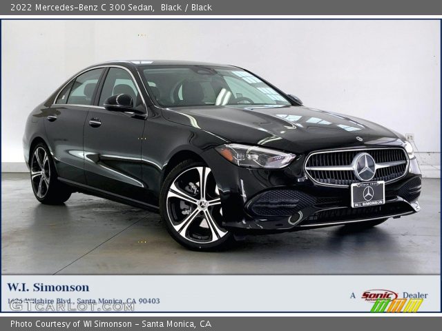 2022 Mercedes-Benz C 300 Sedan in Black