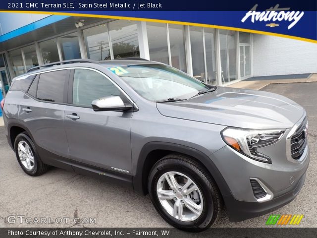 2021 GMC Terrain SLE in Satin Steel Metallic