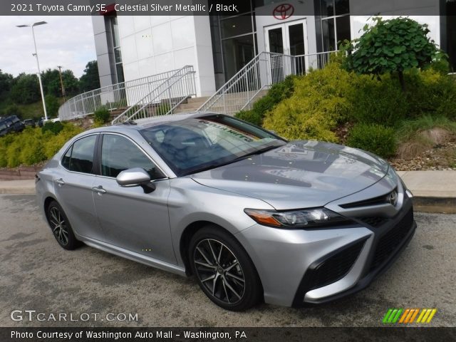 2021 Toyota Camry SE in Celestial Silver Metallic